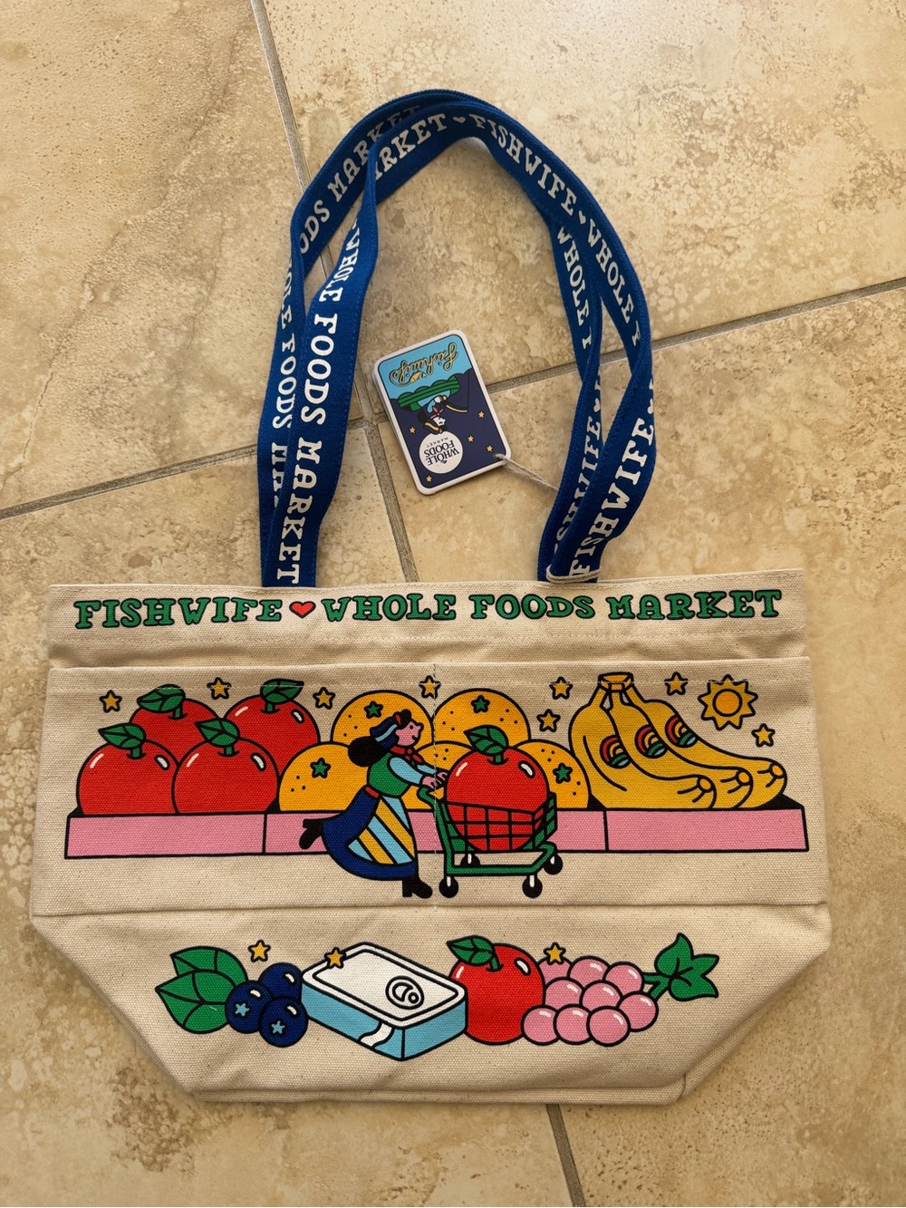 Whole Foods x Fishwife tote medium